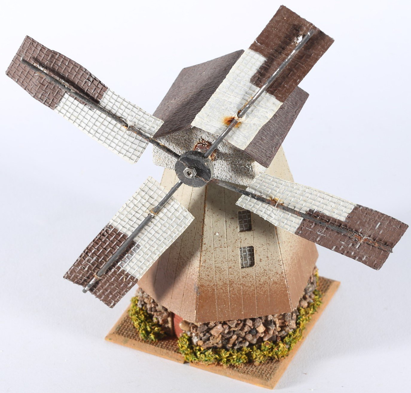 kallistoys auctions auktionen-antique vintage toys-antik historisch spielzeug-faller-germany-wood house-holzhaus-windmill-windmühle ohne motor-ohne briefmarke-234-1b