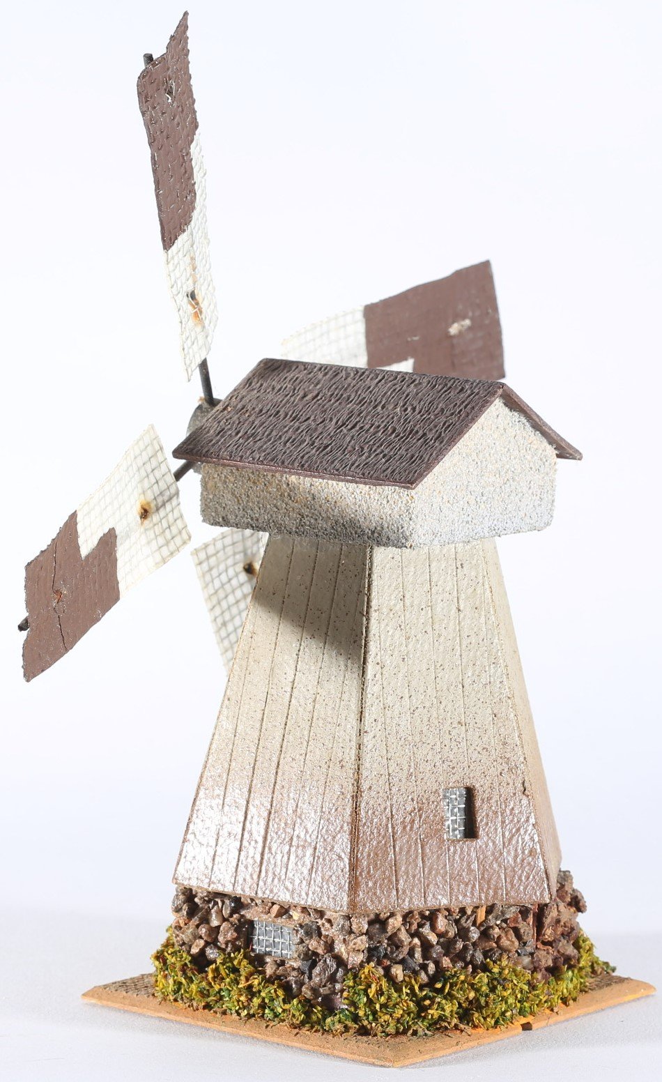 kallistoys auctions auktionen-antique vintage toys-antik historisch spielzeug-faller-germany-wood house-holzhaus-windmill-windmühle ohne motor-ohne briefmarke-234-1i