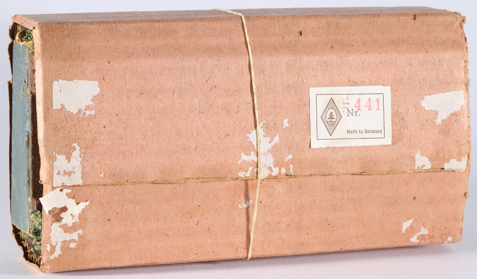 kallistoys auctions auktionen-antique vintage toys-antik historisch spielzeug-faller-germany-wood accessory-holz zubehör-straight arch bridge-gerade bogenbrücke-441-1g