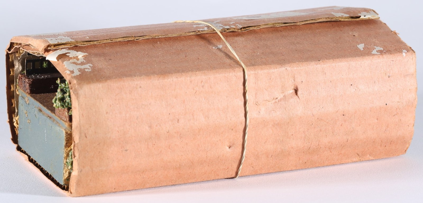 kallistoys auctions auktionen-antique vintage toys-antik historisch spielzeug-faller-germany-wood accessory-holz zubehör-straight arch bridge-gerade bogenbrücke-441-1h