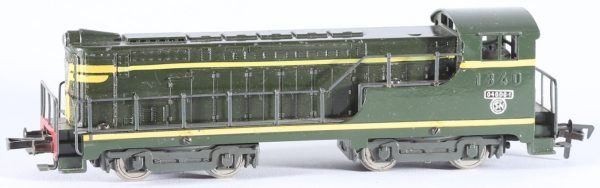 kallistoys auctions auktionen-antique vintage toys-antik historisch spielzeug-fleischmann-germany-train-eisenbahn-gauge-spur h0-diesel loco-diesellok-usa-baldwin-sncf-040dg 1-1340f-2a