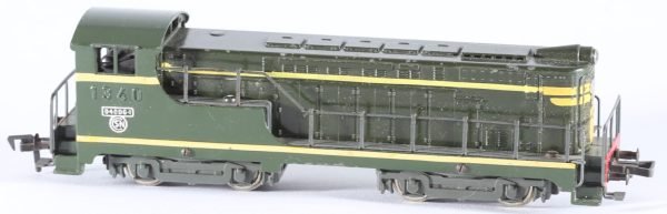 kallistoys auctions auktionen-antique vintage toys-antik historisch spielzeug-fleischmann-germany-train-eisenbahn-gauge-spur h0-diesel loco-diesellok-usa-baldwin-sncf-040dg 1-1340f-2e