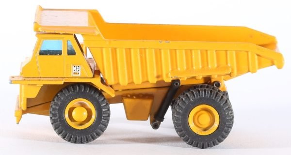 kallistoys auctions auktionen-antique vintage toys-antik historisch spielzeug-joal-spain-diecast-dump truck-muldenkipper-caterpillar-773 b-scale 1 to 70-223-2c