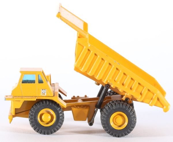 kallistoys auctions auktionen-antique vintage toys-antik historisch spielzeug-joal-spain-diecast-dump truck-muldenkipper-caterpillar-773 b-scale 1 to 70-223-2d