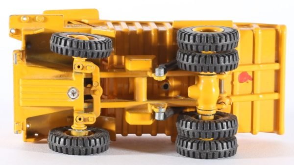 kallistoys auctions auktionen-antique vintage toys-antik historisch spielzeug-joal-spain-diecast-dump truck-muldenkipper-caterpillar-773 b-scale 1 to 70-223-2i