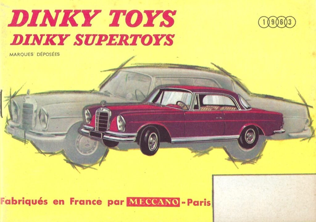 Dinky Toys catalogue 1963 French version