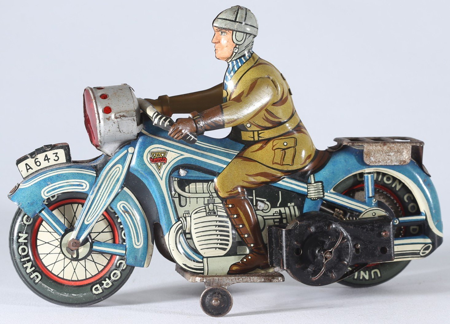 kallistoys auctions auktionen-antique vintage toys-antik historisch spielzeug-arnold-germany-tinplate-blech-motorcycle-motorrad-blue-blau-1a kallistoys-auctions-auktionen-antique-vintage-toys-antik-historisch-spielzeug-arnold-germany-tinplate-blech-motorcycle-motorrad-blue-blau-1a