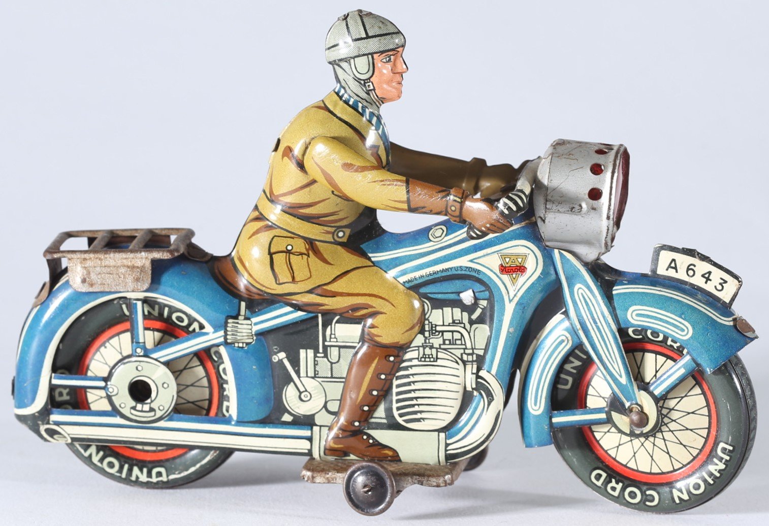 kallistoys auctions auktionen-antique vintage toys-antik historisch spielzeug-arnold-germany-tinplate-blech-motorcycle-motorrad-blue-blau-1e kallistoys-auctions-auktionen-antique-vintage-toys-antik-historisch-spielzeug-arnold-germany-tinplate-blech-motorcycle-motorrad-blue-blau-1e