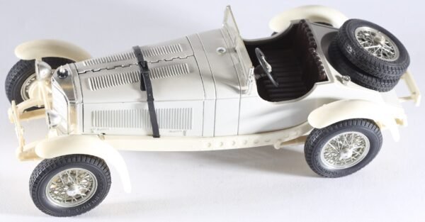 kallistoys-auctions-auktionen-antique-vintage-toys-antik-historisch-spielzeug-bburago-italy-1-to-18-mercedes-benz-sskl-1931-white-1b