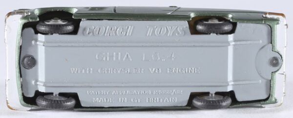 kallistoys-auctions-auktionen-antique-vintage-toys-antik-historisch-spielzeug-corgi-toys-united-kingdom-diecast-car-auto-ghia-l-6-4-greenmetallic-241-2i
