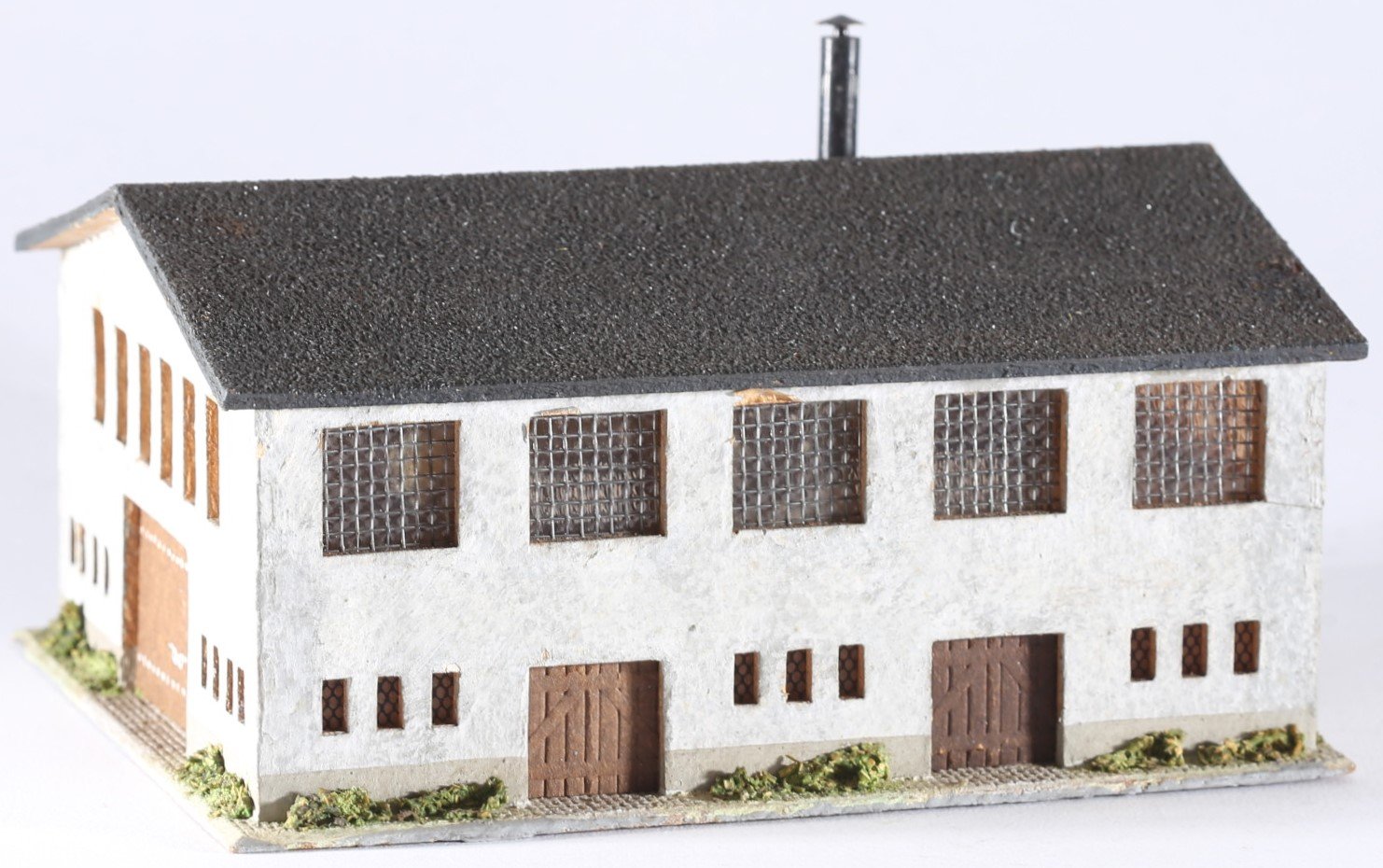 kallistoys-auctions-auktionen-antique-vintage-toys-antik-historisch-spielzeug-creglinger-modell-spielwaren-germany-wood-house-holzhaus-fabrikhalle-moderne-form-447-1a