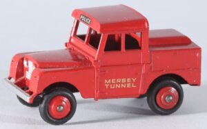 Vintage DINKY TOYS diecast scale 1/43 Landrover Mersey Tunnel Police Van #255
