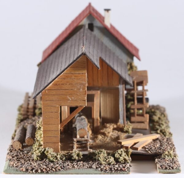 kallistoys-auctions-auktionen-antique-vintage-toys-antik-historisch-spielzeug-faller-germany-wood-house-holzhaus-sawmill-sagemuhle-229-5h