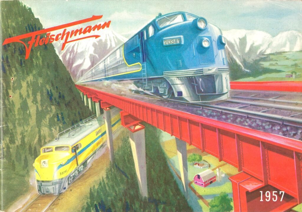 Fleischmann catalogue 1957 German version