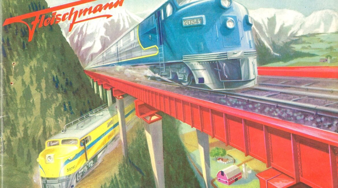 kallistoys-auctions-auktionen-antique-vintage-toys-antik-historisch-spielzeug-fleischmann-germany-scale-h0-train-eisenbahn-dampfmaschinen-catalogue-katalog-de-1957-aa