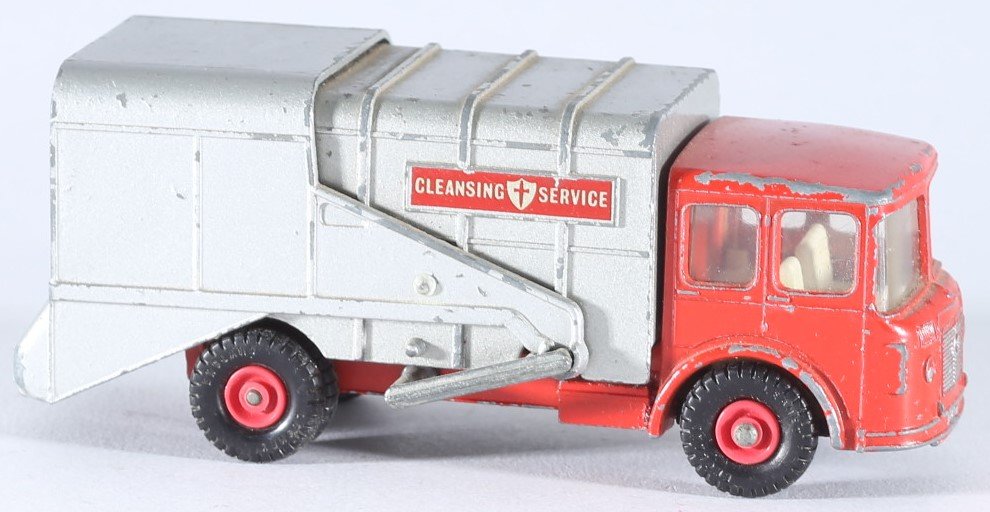kallistoys-auctions-auktionen-antique-vintage-toys-antik-historisch-spielzeug-matchbox-king-size-sd-refuse-truck-cleansing-service-k-7-2e
