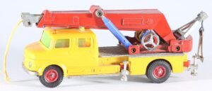 Vintage SIKU diecast scale 1/60 Mercedes Benz crane truck #V 293
