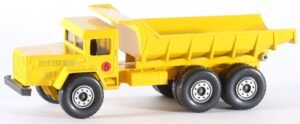 Vintage SOLIDO diecast scale 1/50 Unic dump truck #357