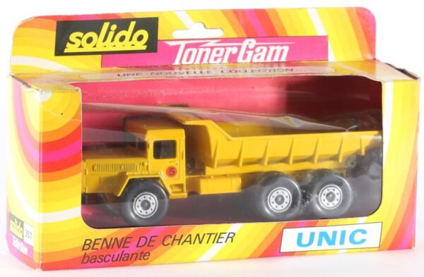 kallistoys-auctions-auktionen-antique-vintage-toys-antik-historisch-spielzeug-solido-france-diecast-dump-truck-muldenkipper-benne-de-chantier-unic-357-1j