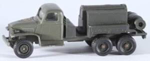 Vintage SOLIDO diecast scale 1/50 military truck GMC compressor #6044