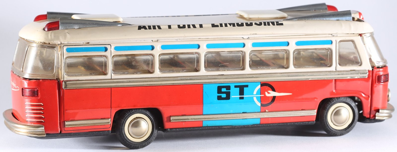 kallistoys-auctions-auktionen-antique-vintage-toys-antik-historisch-spielzeug-china-tin-toys-blech-shanghai-airport-limousine-bus-mf-910-1g