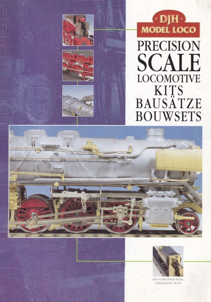 DJH Model Loco catalogue 1998 / 1999 international version