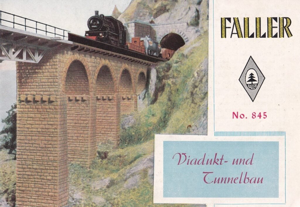 Faller manual “Viadukt- und Tunnelbau” German version #845