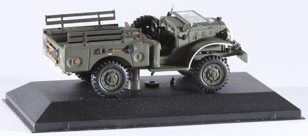 Vintage VITESSE Victoria scale 1/43 military truck Dodge WC 52 open US  Military Police 1945 #R080 – KallisToys – Vintage Toy Platform