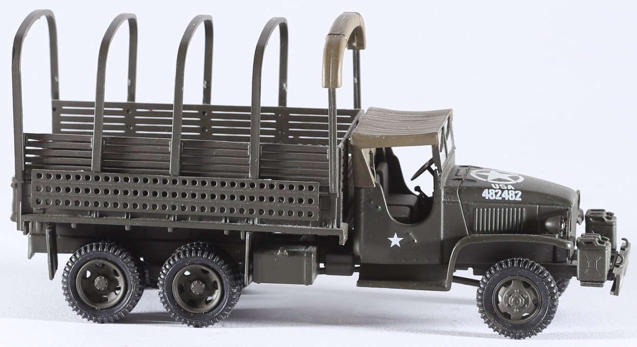 kallistoys-auctions-auktionen-antique-vintage-toys-antik-historisch-spielzeug-vitesse-victoria-portugal-military-scale-1-to-43-gmc-6x6-troop-carrier-truck-us-army-d-day-1944-r057-1e