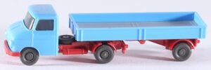 Vintage WIKING (WM) plastic truck scale 1/90 Opel semitrailer #35s