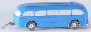 Vintage WIKING (WM) plastic scale 1/90 Pullman bus trailer #70a