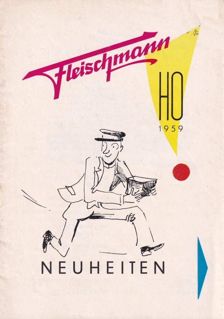 Fleischmann news 1959 German version