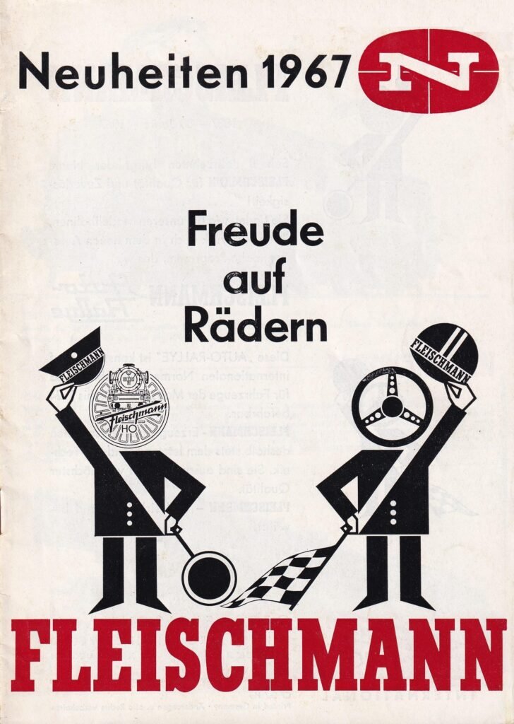 Fleischmann news 1967 German version