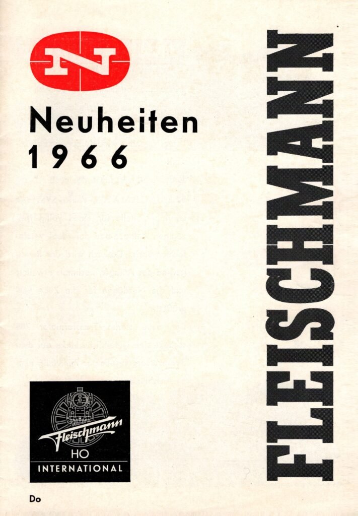Fleischmann catalogue 1966 German version