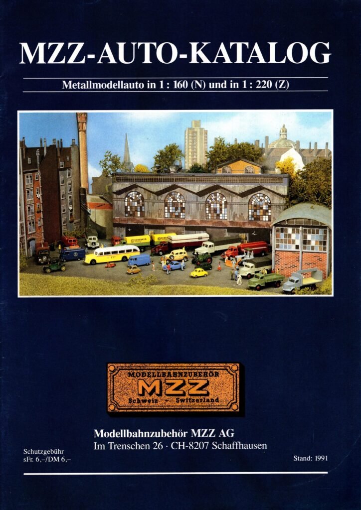 MZZ Catalogue 1991 German version
