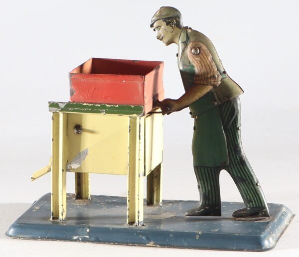 kallistoys-auctions-auktionen-antique-vintage-toys-antik-historisch-spielzeug-bing-germany-tinplate-blech-drive-model-antriebsmodell-sand-sieve-sandsieber-1e