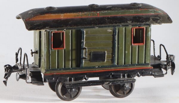 marklin-germany-spur-1-tinplate-blech-train-eisenbahn-baggage-car-gepackwagen-ohne-gaszylinder-1823-2g