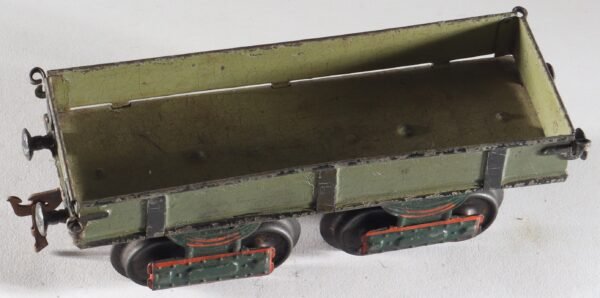 marklin-germany-spur-1-tinplate-blech-train-eisenbahn-lowboard-goods-car-niederbordwagen-1818-2b