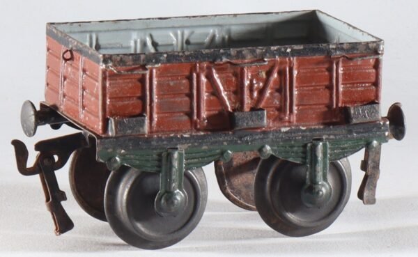 marklin-germany-spur-1-tinplate-blech-train-eisenbahn-open-goods-car-offener-guterwagen-1816-1a