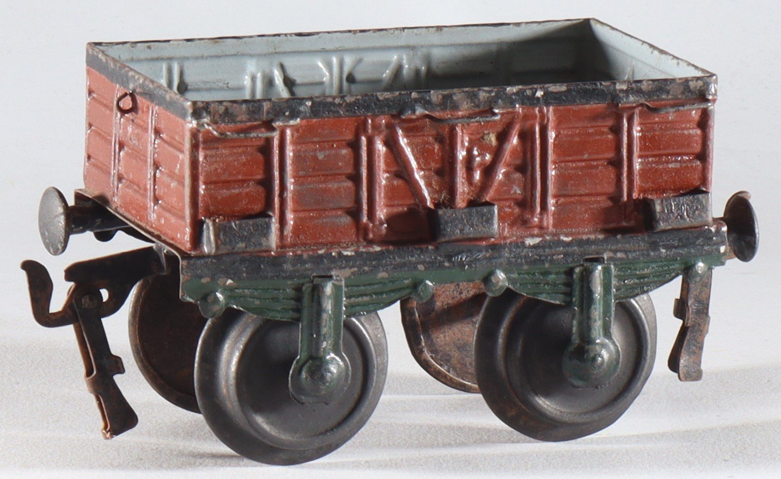 marklin-germany-spur-1-tinplate-blech-train-eisenbahn-open-goods-car-offener-guterwagen-1816-1a